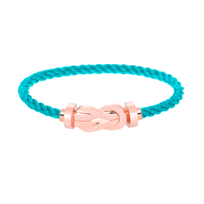 [Triumph Jewelry]CHANCE LARGE 8 FIGURE BUCKLE NO DIAMOND BRACELET ROSE GOLD