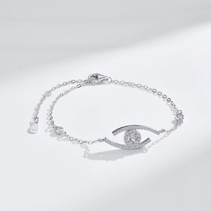[Triumph Jewelry]Lucky Eye Pave-Set Diamond Bracelet