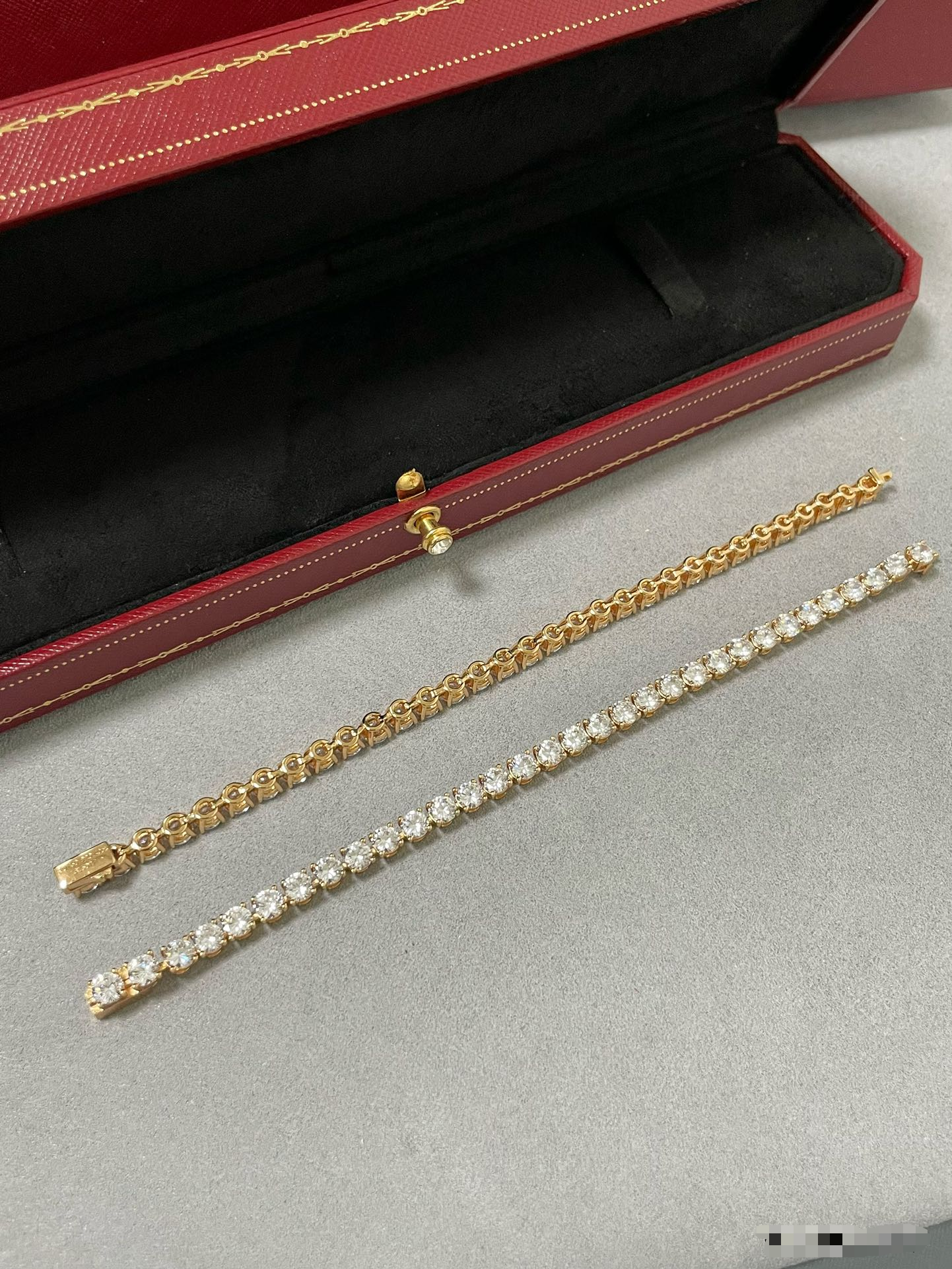 [Triumph Jewelry jewelrys]TENNIS BRACELET WITH FULL DIAMOND SETTING