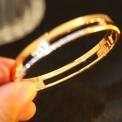 [Triumph Jewelry]Move Romane Diamond Bangle Bracelet