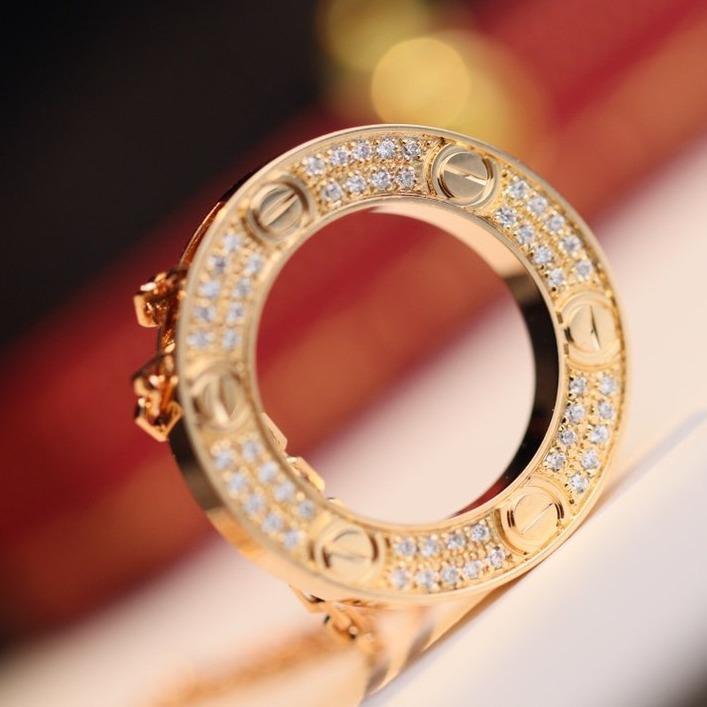 [Triumph Jewelry]LOVE NECKLACE ADJUSTABLE ROSE GOLD