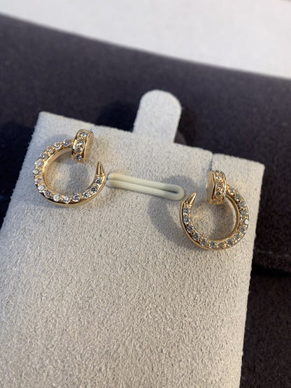 [Triumph Jewelry]JUSTE EARRINGS GOLD DIAMONDS