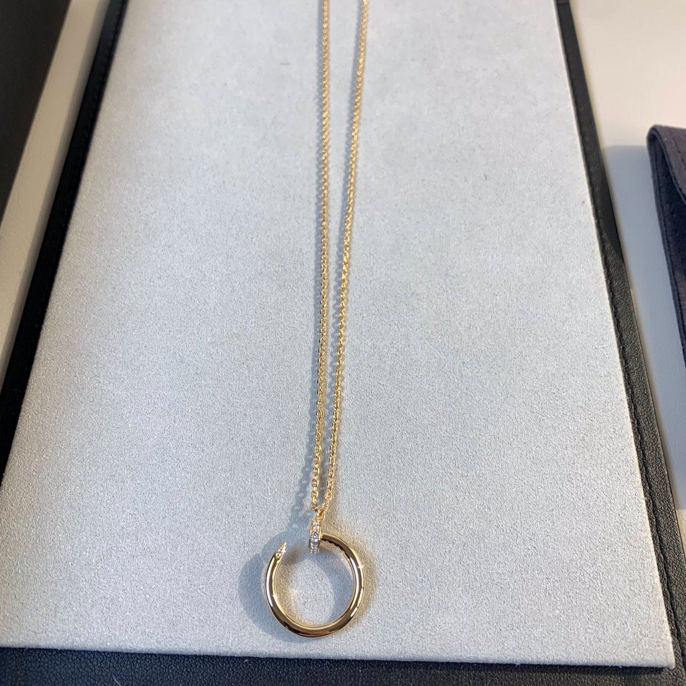 [Triumph Jewelry]JUSTE NECKLACE PINK GOLD