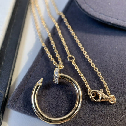 [Triumph Jewelry]JUSTE NECKLACE PINK GOLD