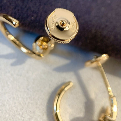 [Triumph Jewelry]JUSTE EARRINGS PINK GOLD