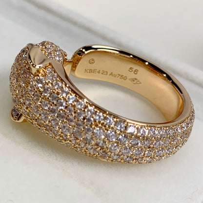 [Triumph Jewelry]PANTHERE PINK GOLD DIAMOND RING