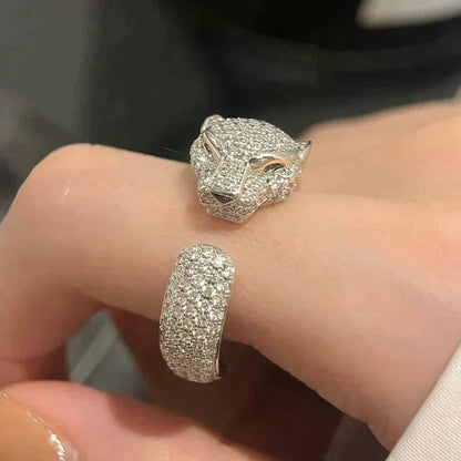 [Triumph Jewelry]PANTHERE 5.5MM ALL DIAMOND RING