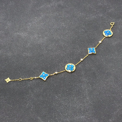 [Triumph Jewelry]STAR AND SUN TURQUOISE 4 MOTIFS 3 DIAMONDS