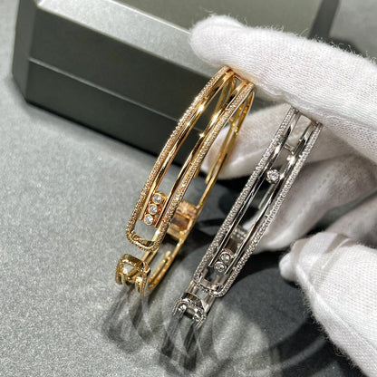 [Triumph Jewelry]MOVE 10TH PAVED DIAMOND BRACELET