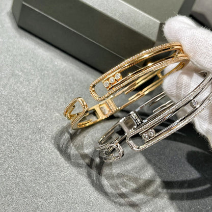 [Triumph Jewelry]MOVE 10TH PAVED DIAMOND BRACELET