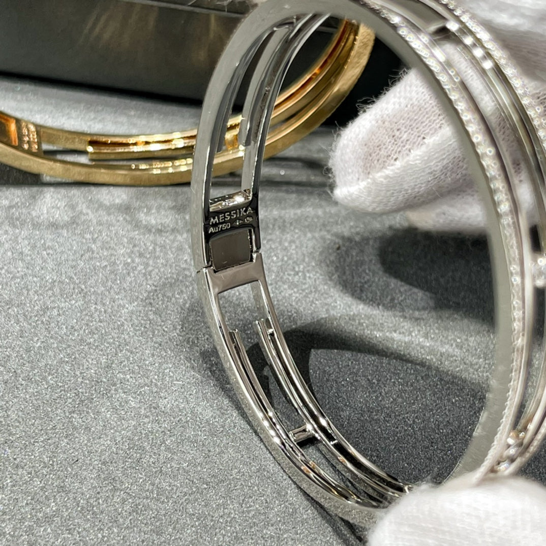 [Triumph Jewelry]MOVE 10TH PAVED DIAMOND BRACELET