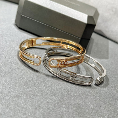 [Triumph Jewelry]MOVE 10TH PAVED DIAMOND BRACELET
