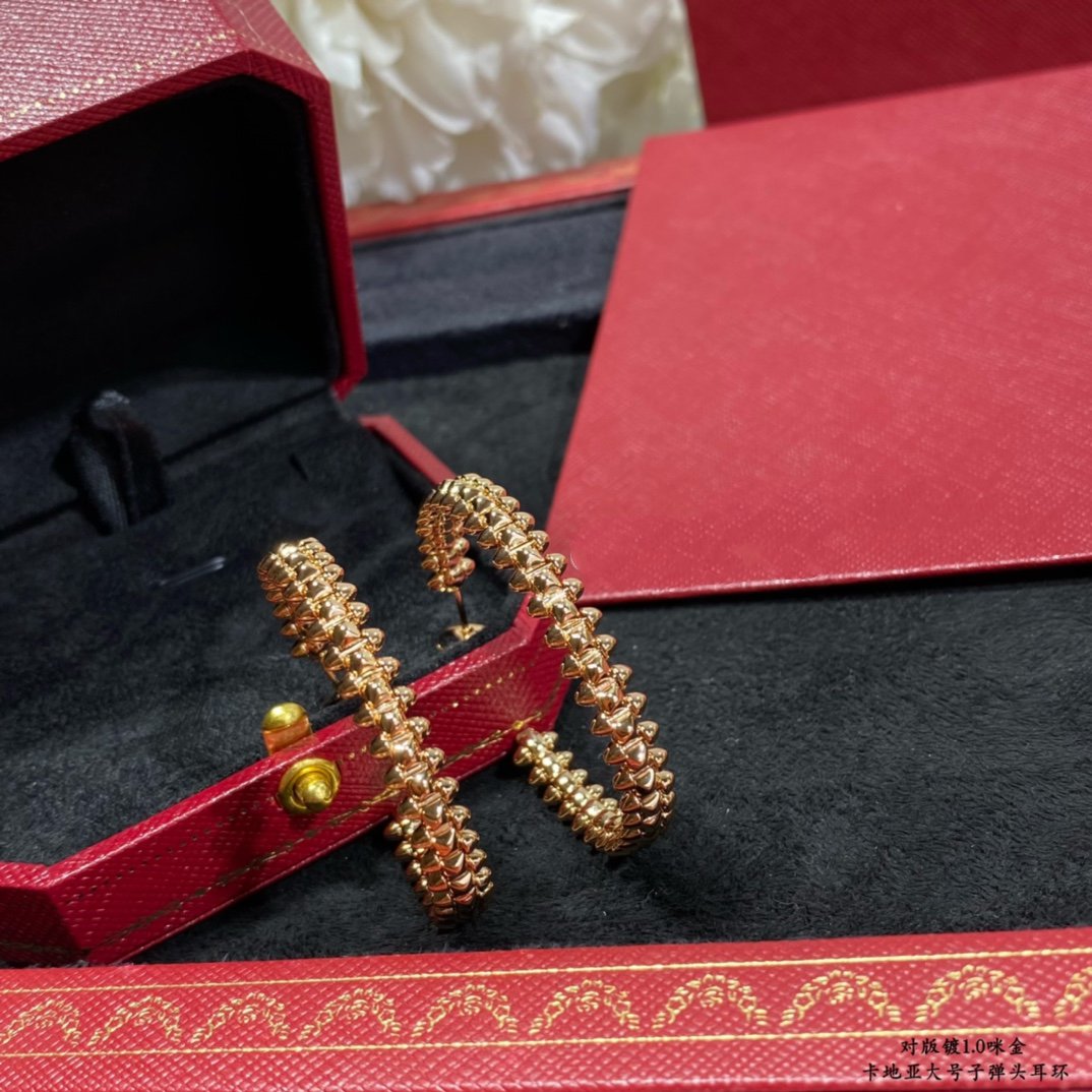 [Triumph Jewelry]CLASH LARGE HOOP EARRINGS