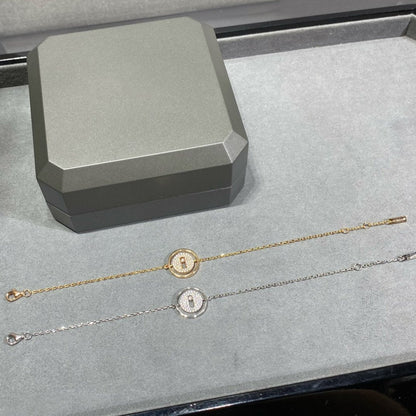 [Triumph Jewelry]LUCKY MOVE DIAMOND PAVED BRACELET