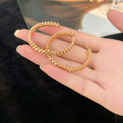 [Triumph Jewelry]CLASH HOOP EARRINGS