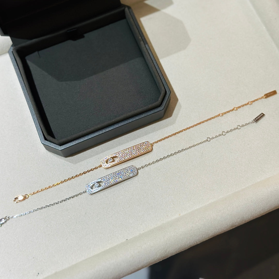 [Triumph Jewelry]MOVE CLASSIQUE DIAMOND PAVED BRACELET