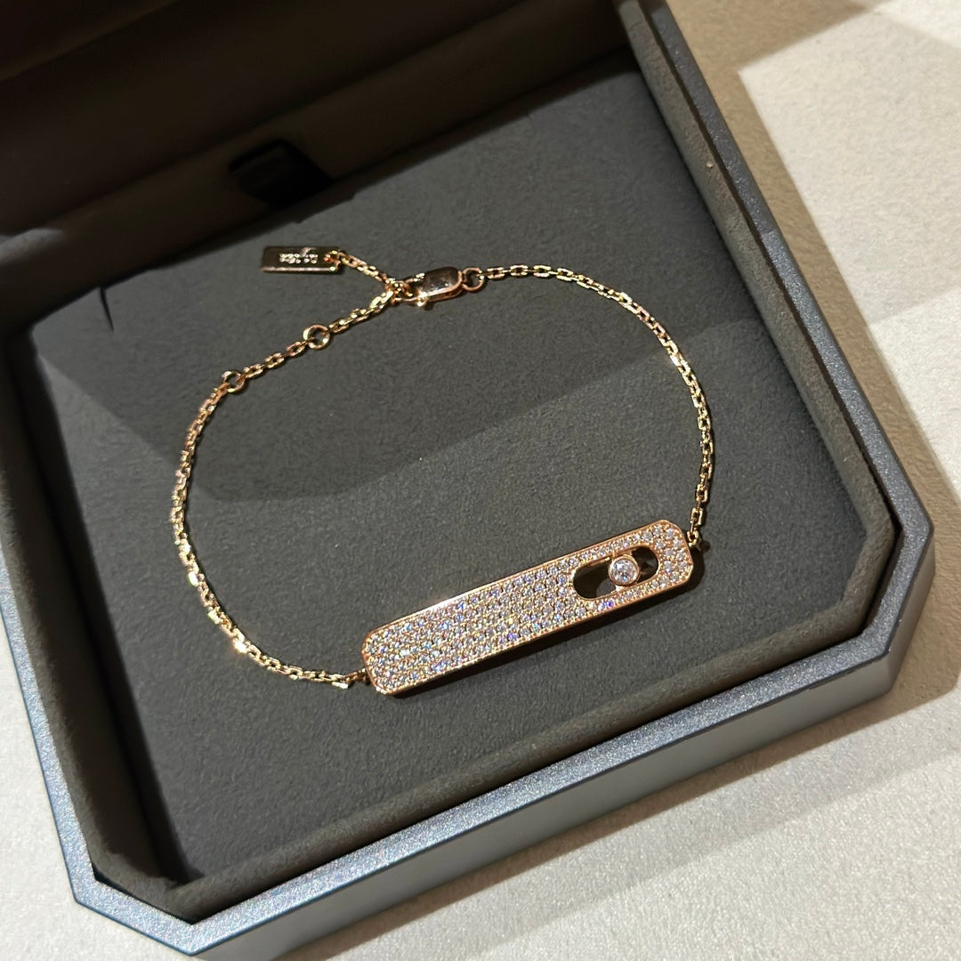 [Triumph Jewelry]MOVE CLASSIQUE DIAMOND PAVED BRACELET