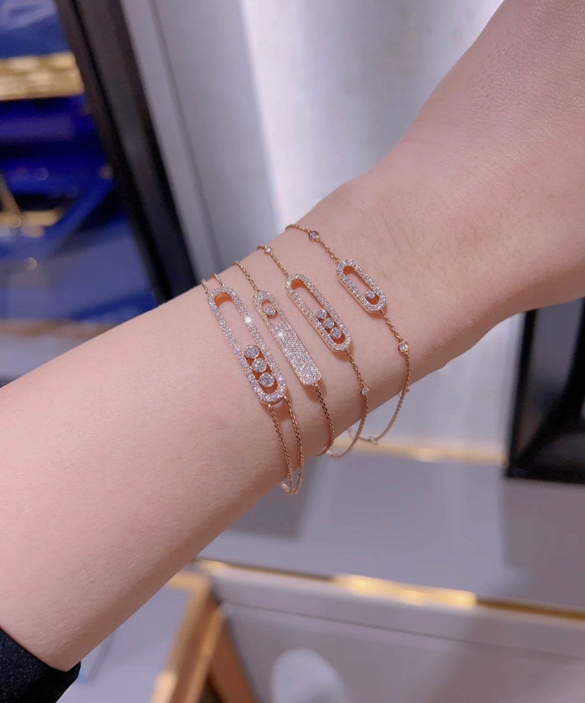 [Triumph Jewelry]MOVE CLASSIQUE DIAMOND PAVED BRACELET
