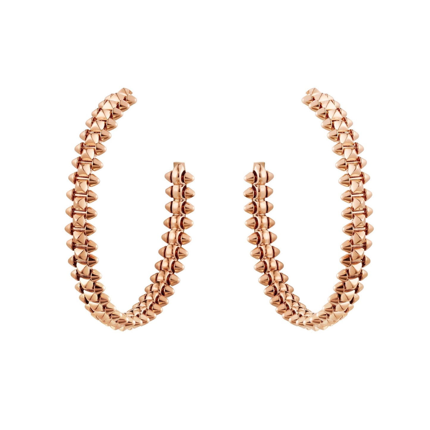 [Triumph Jewelry]CLASH LARGE HOOP EARRINGS