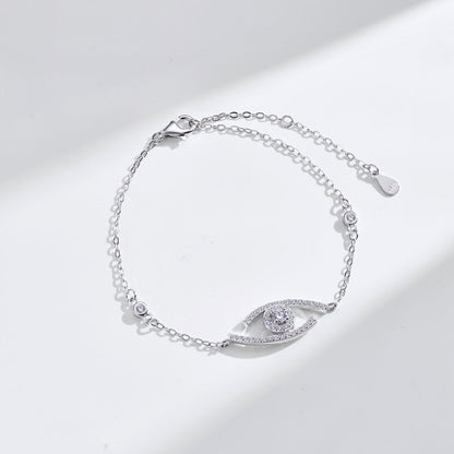 [Triumph Jewelry]Lucky Eye Pave-Set Diamond Bracelet