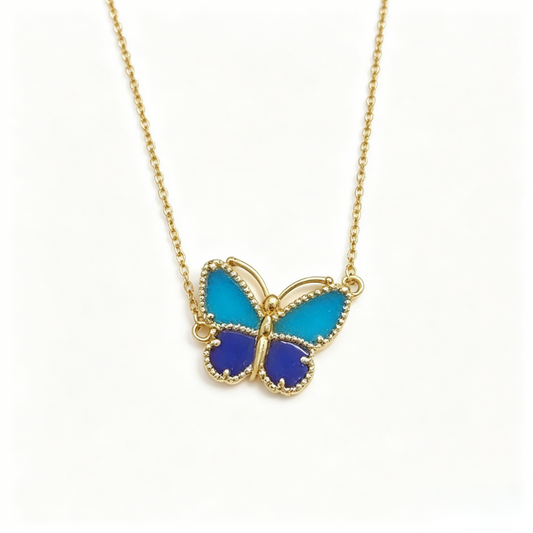 [Triumph Jewelry] 2026 NEW LUCKY BUTTERFLY 1 MOTIFS NECKLACE