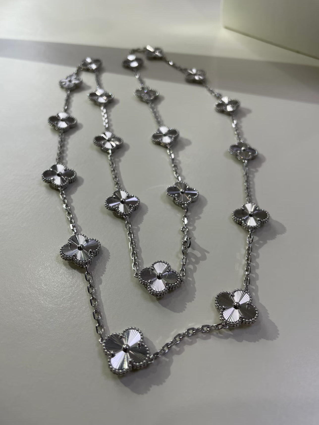 [Triumph Jewelry]CLOVER 20 MOTIFS SILVER LASER