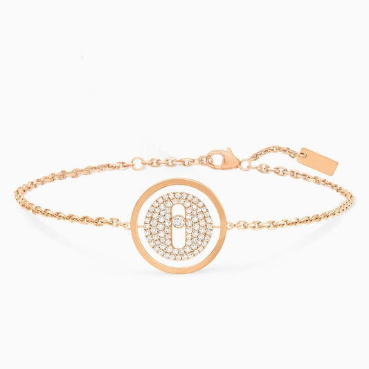 [Triumph Jewelry]LUCKY MOVE DIAMOND PAVED BRACELET