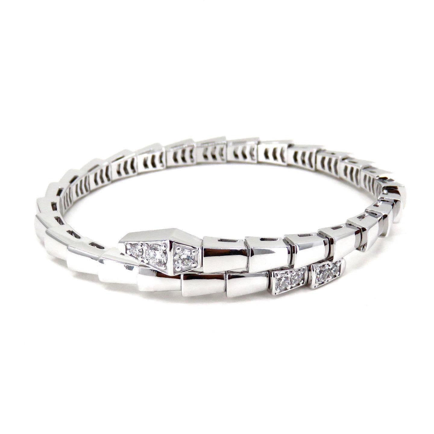 [Triumph Jewelry]SERPENTI BRACELET DIAMONDS SILVER
