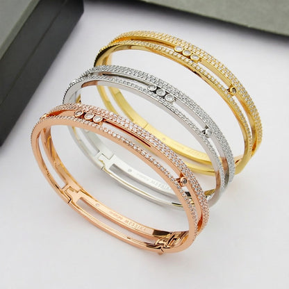 [Triumph Jewelry]Move Romane pavé bangle