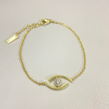 [Triumph Jewelry]Lucky Eye Pave-Set Diamond Bracelet