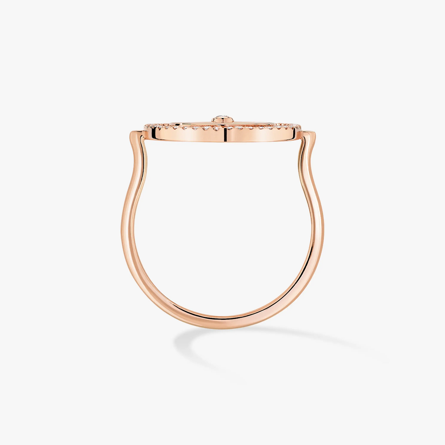 [Triumph Jewelry]LUCKY MOVE PINK GOLD DIAMOND RING
