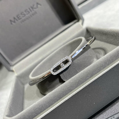 [Triumph Jewelry]Move Uno pavé flex bangle medium