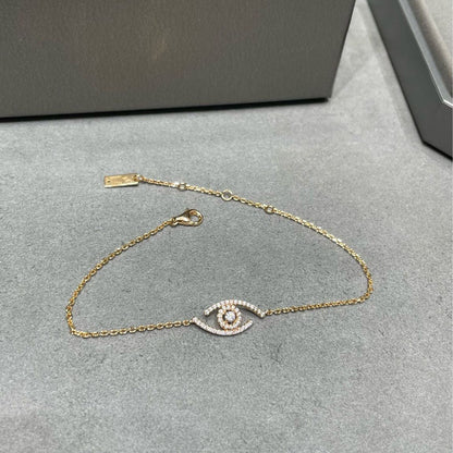 [Triumph Jewelry]Lucky Eye Pave-Set Diamond Bracelet