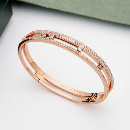 [Triumph Jewelry]Move Romane pavé bangle
