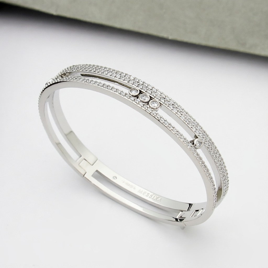[Triumph Jewelry]Move Romane pavé bangle