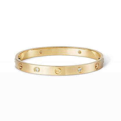 [Triumph Jewelry]LOVE BRACELET 6.1MM 4 DIAMONDS