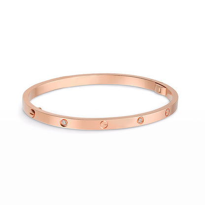 [Triumph Jewelry]LOVE BRACELET 3.65MM 6 DIAMONDS