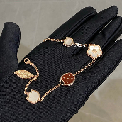 [Triumph Jewelry]LUCKY SPRING 5 MOTIF BRACELET