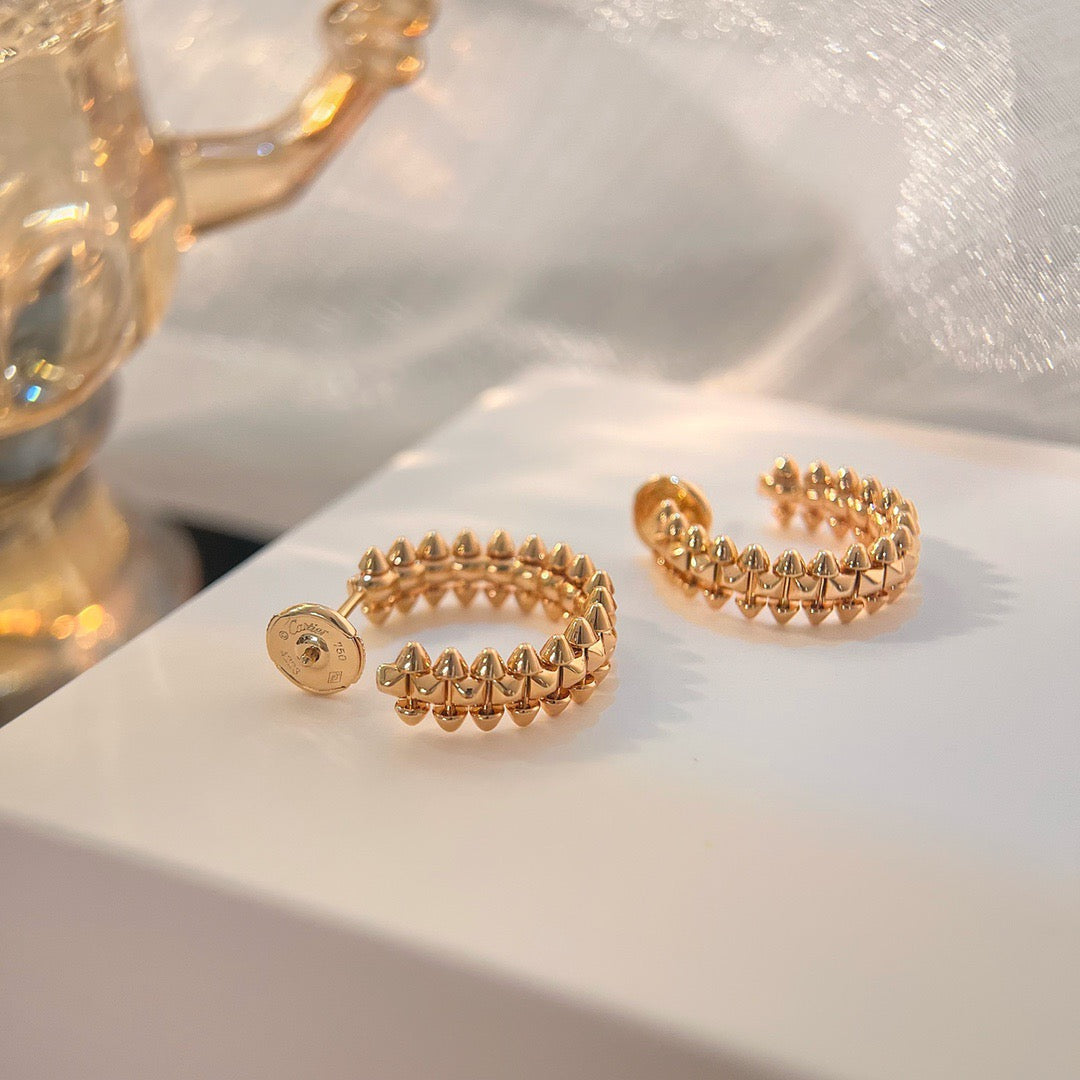[Triumph Jewelry]CLASH SMALL HOOP EARRINGS