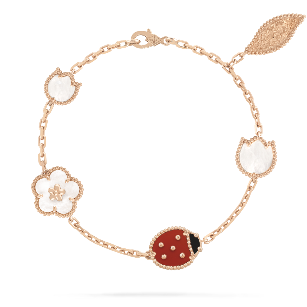 [Triumph Jewelry]LUCKY SPRING 5 MOTIF BRACELET