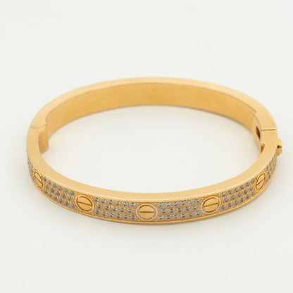 [Triumph Jewelry]LOVE BRACELET 6.1MM DIAMOND-PAVED