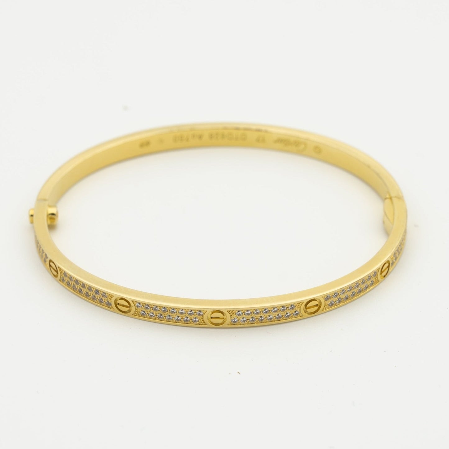 [Triumph Jewelry]LOVE BRACELET 3.65MM DIAMOND-PAVED