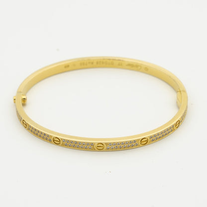 [Triumph Jewelry]LOVE BRACELET 3.65MM DIAMOND-PAVED
