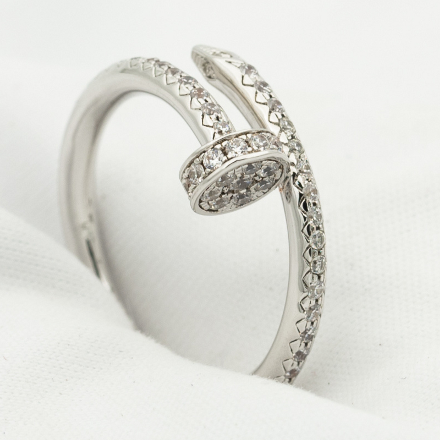 [Triumph Jewelry]JUSTE RING 1.8MM SILVER DIAMONDS