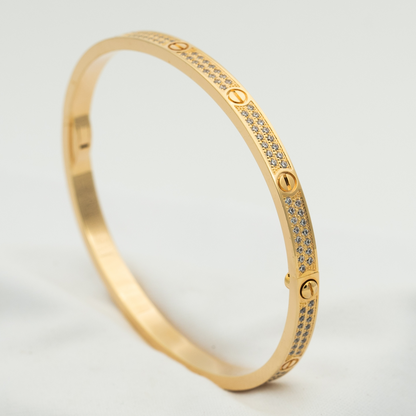 [Triumph Jewelry]LOVE BRACELET 3.65MM DIAMOND-PAVED