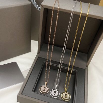 [Triumph Jewelry]LUCKY MOVER PM PAVED NECKLACE