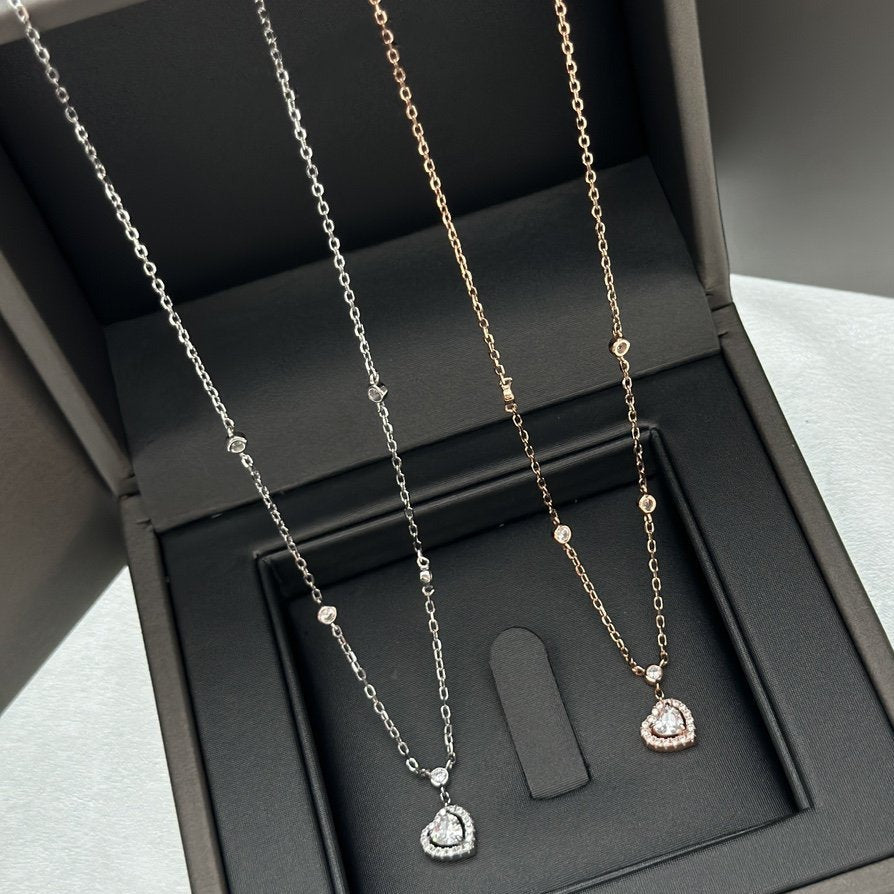 [Triumph Jewelry]JOY HEART DIAMOND NECKLACE