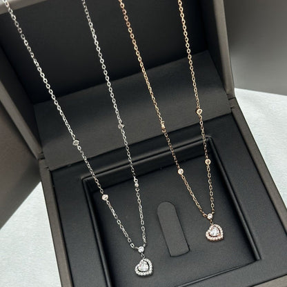 [Triumph Jewelry]JOY HEART DIAMOND NECKLACE