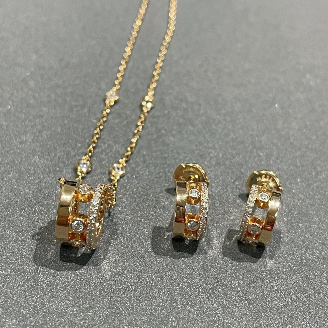 [Triumph Jewelry]CHAIN MOVE ROMANE PEDAND NECKLACE