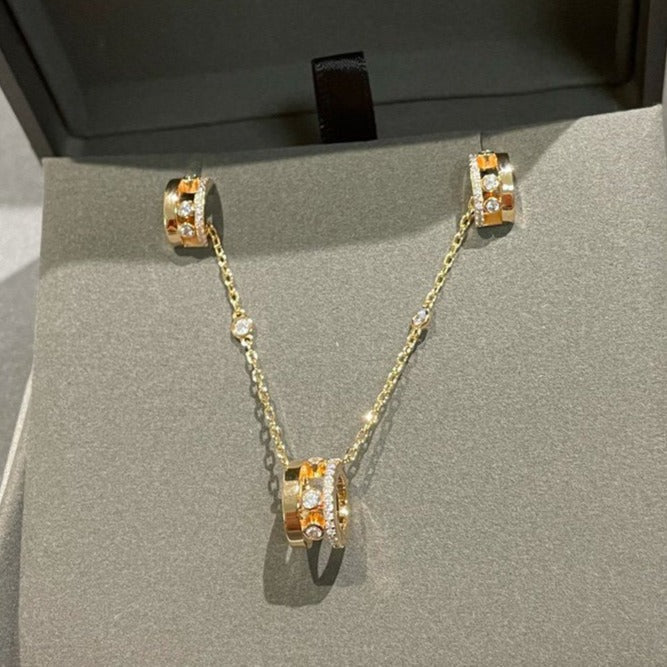 [Triumph Jewelry]CHAIN MOVE ROMANE PEDAND NECKLACE